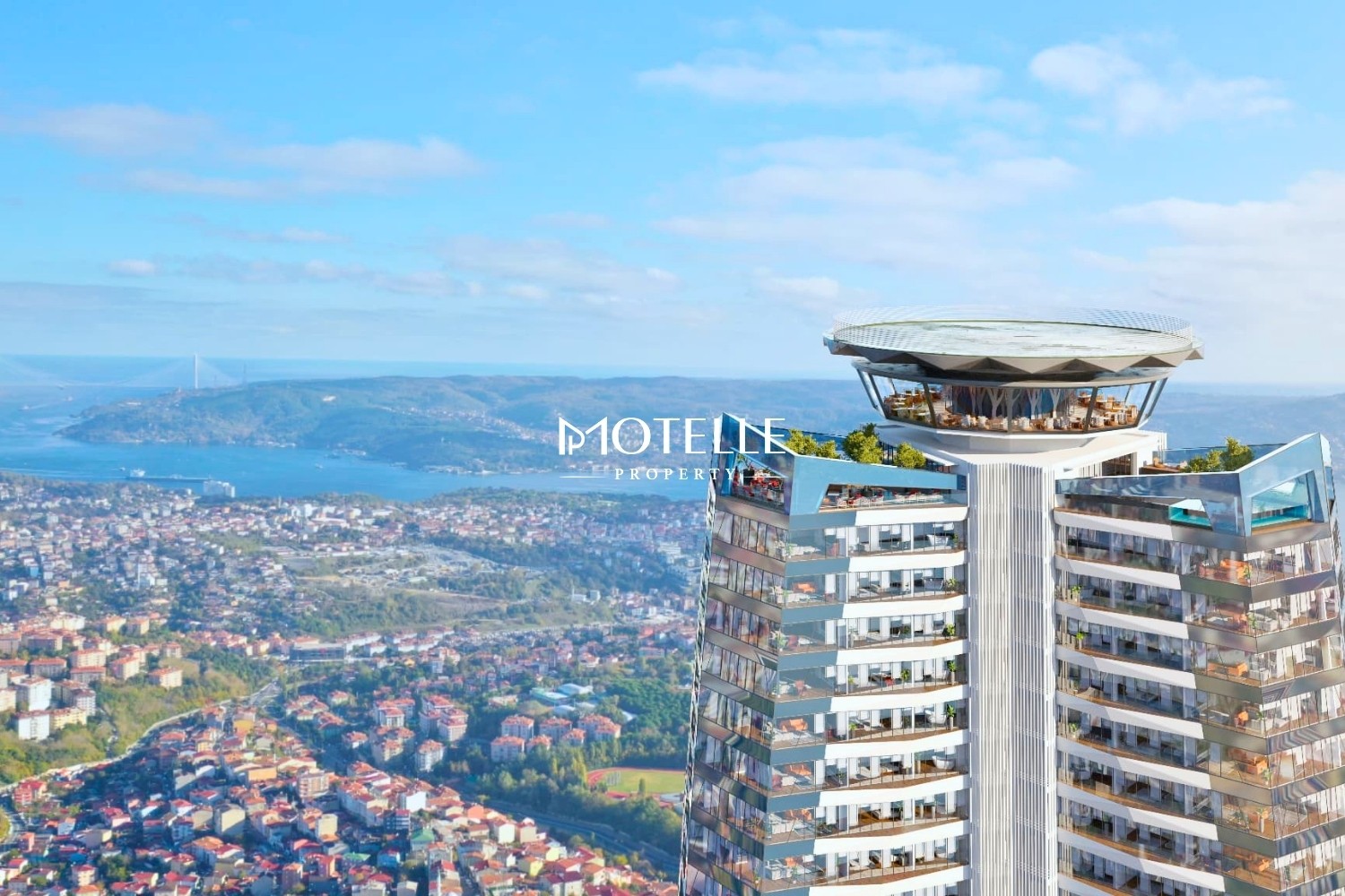 ETRO Residences luxury Bosphorus residence in Maslak Istanbul