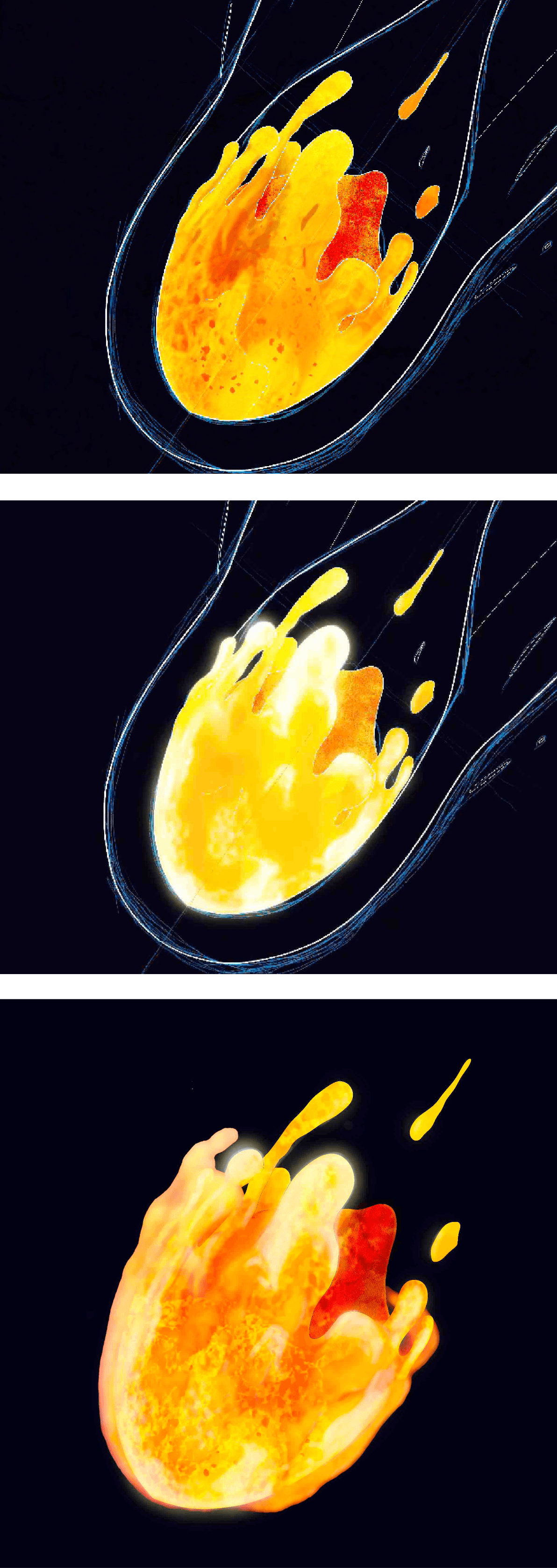 Illustration scientifique de la langue en couleurs par l'illustratrice scientifique Élodie Ouellet-Belleau.