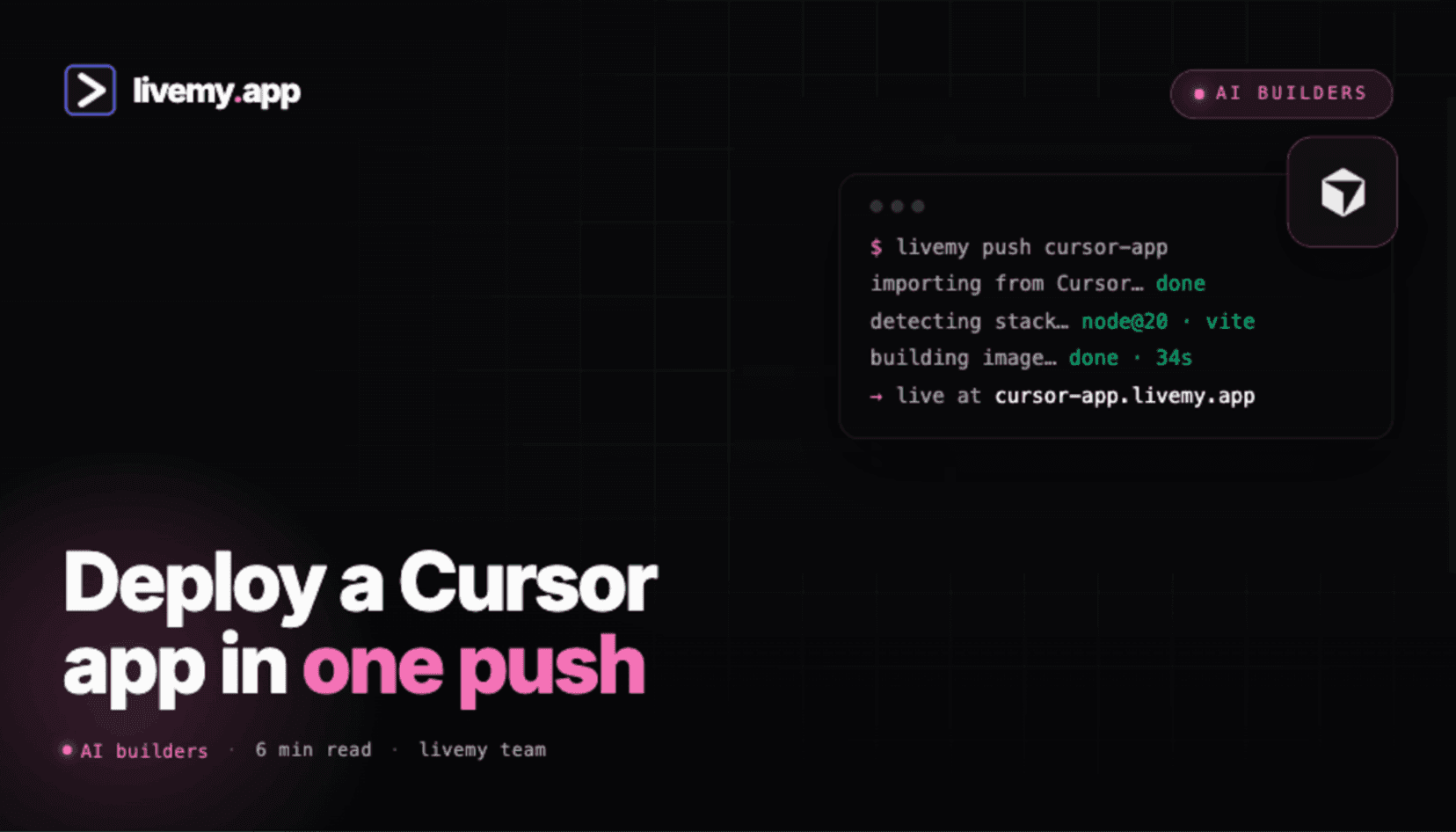 How to deploy a Cursor app to production (2026)