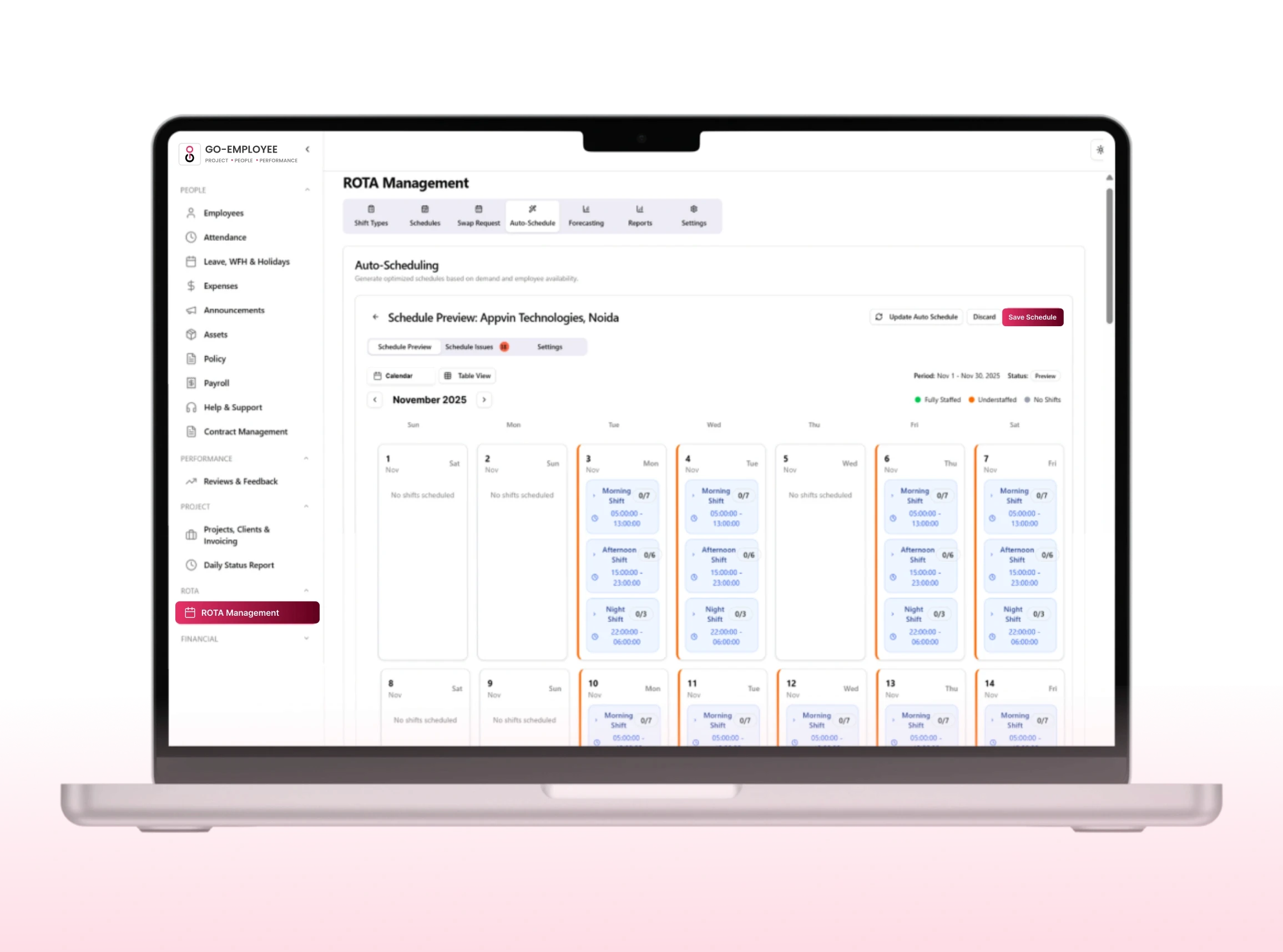 Planning & forecasting