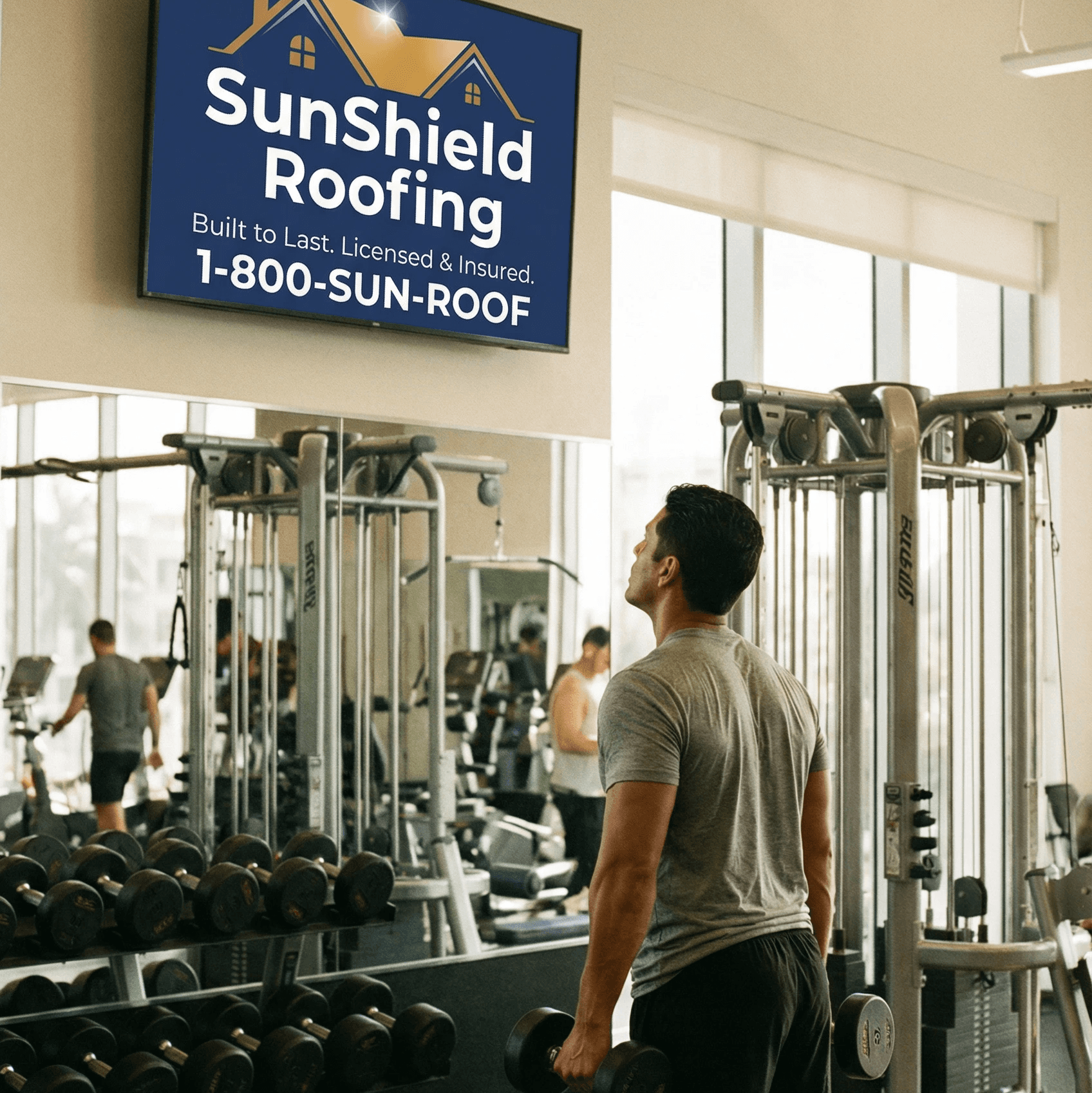 Digital kiosk in hotel