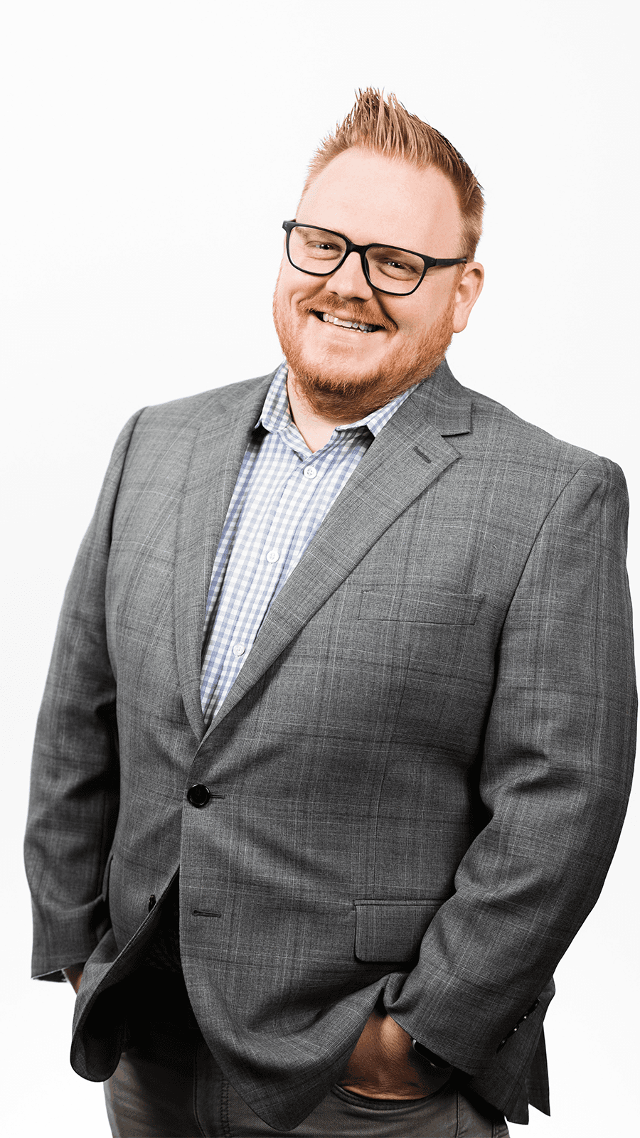 Portrait of portfolio creator