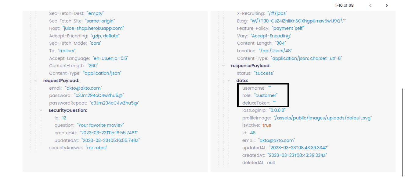 mass assignment patch the code