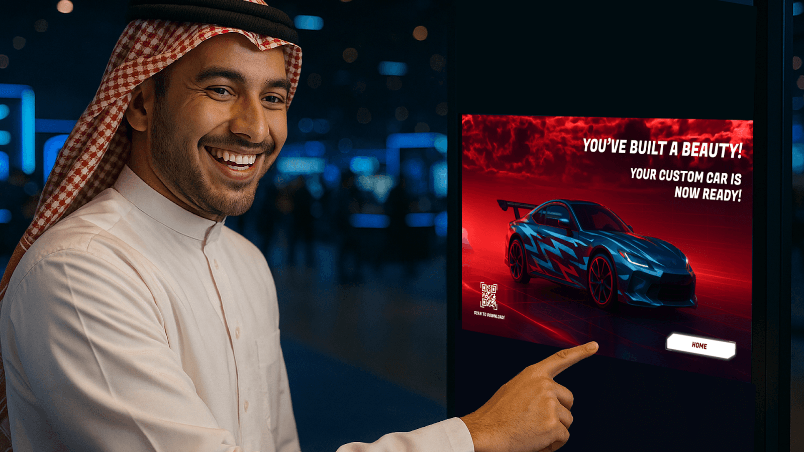 AI avatar photobooth