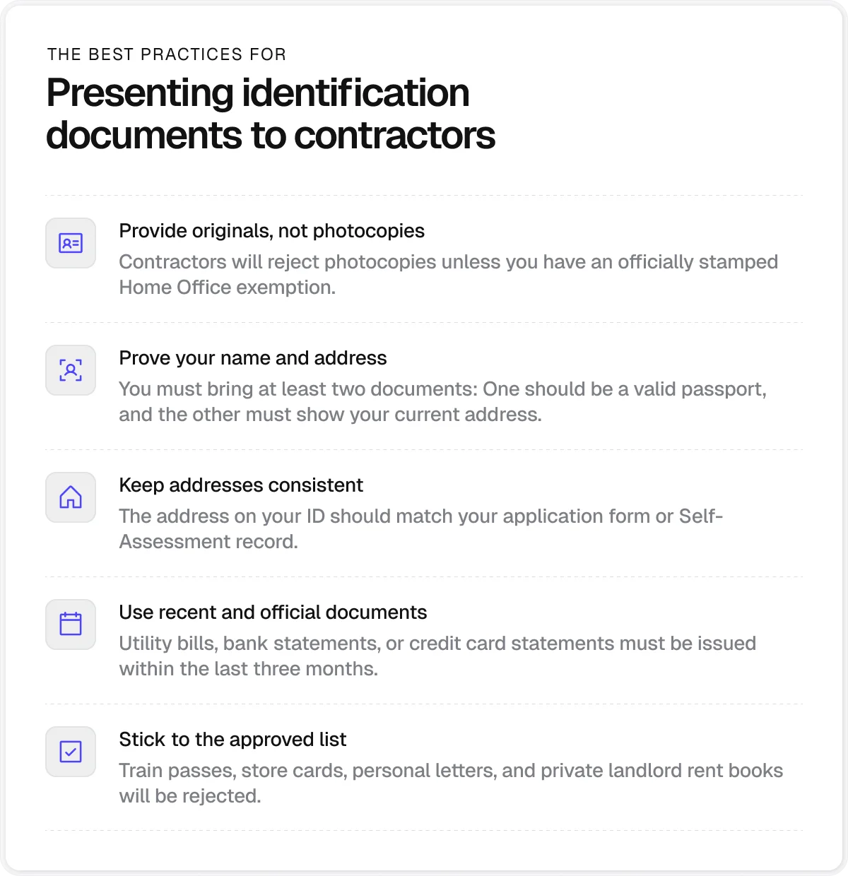 presenting-identification-documents-practices