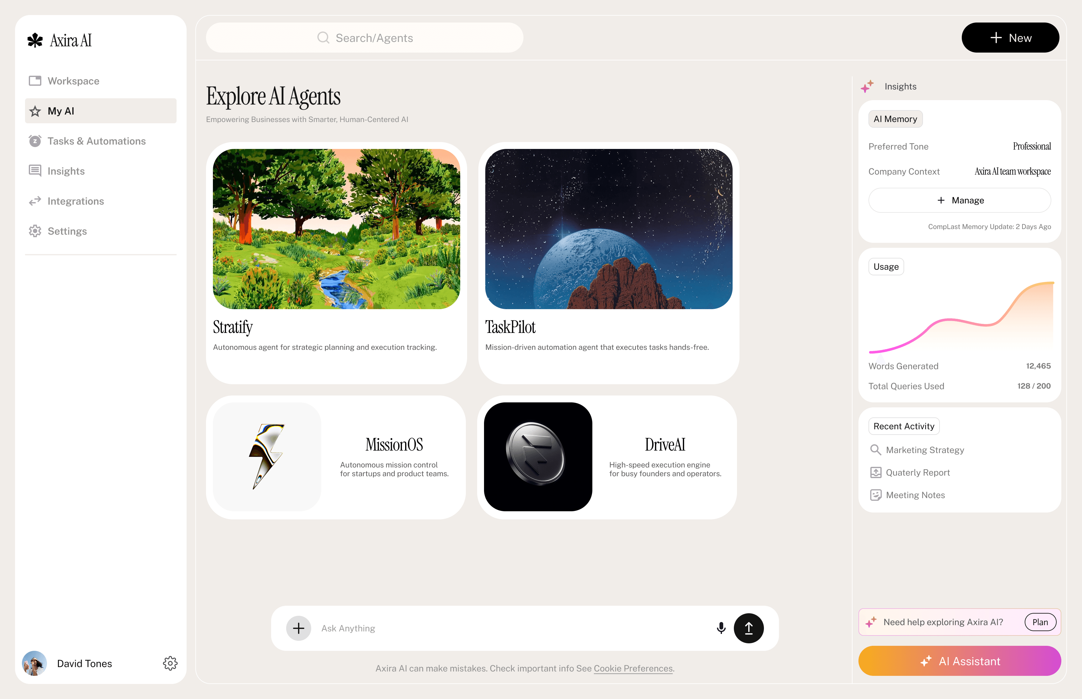 Explore AI Agents