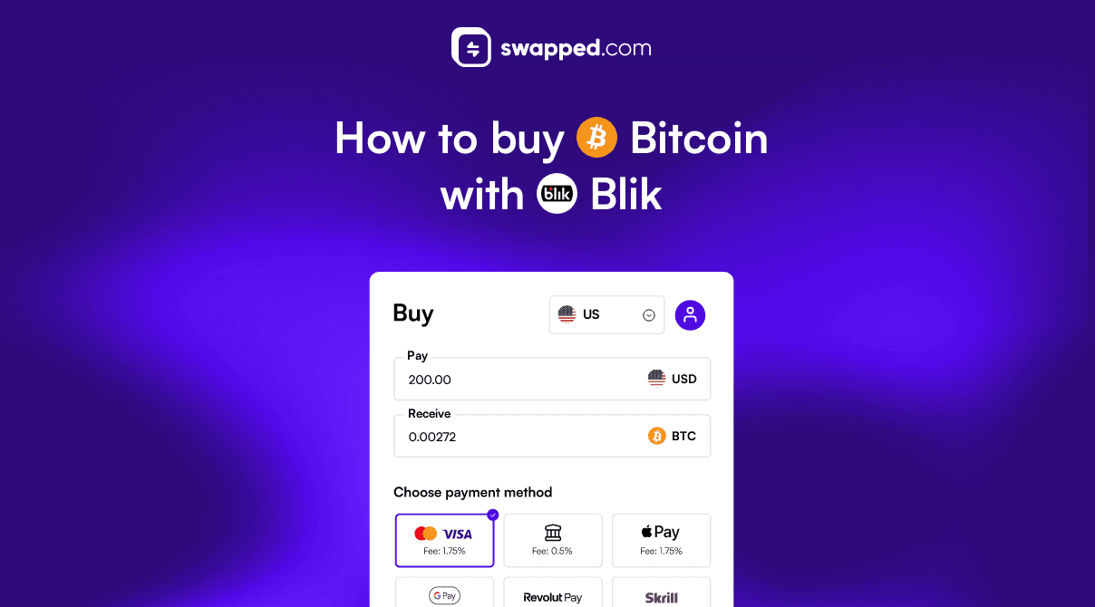 How to buy Bitcoin (BTC) with Blik
