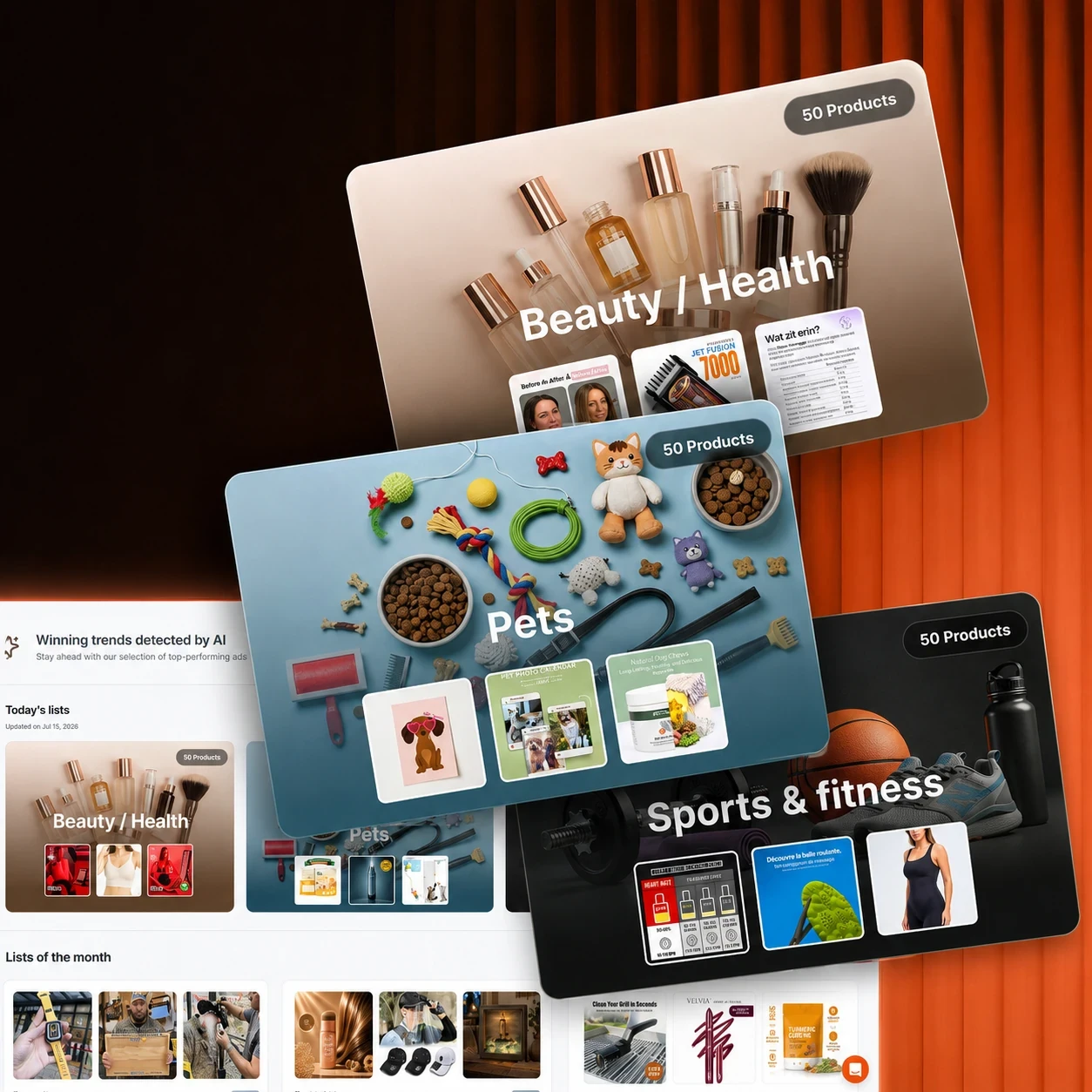 Winning product Minea