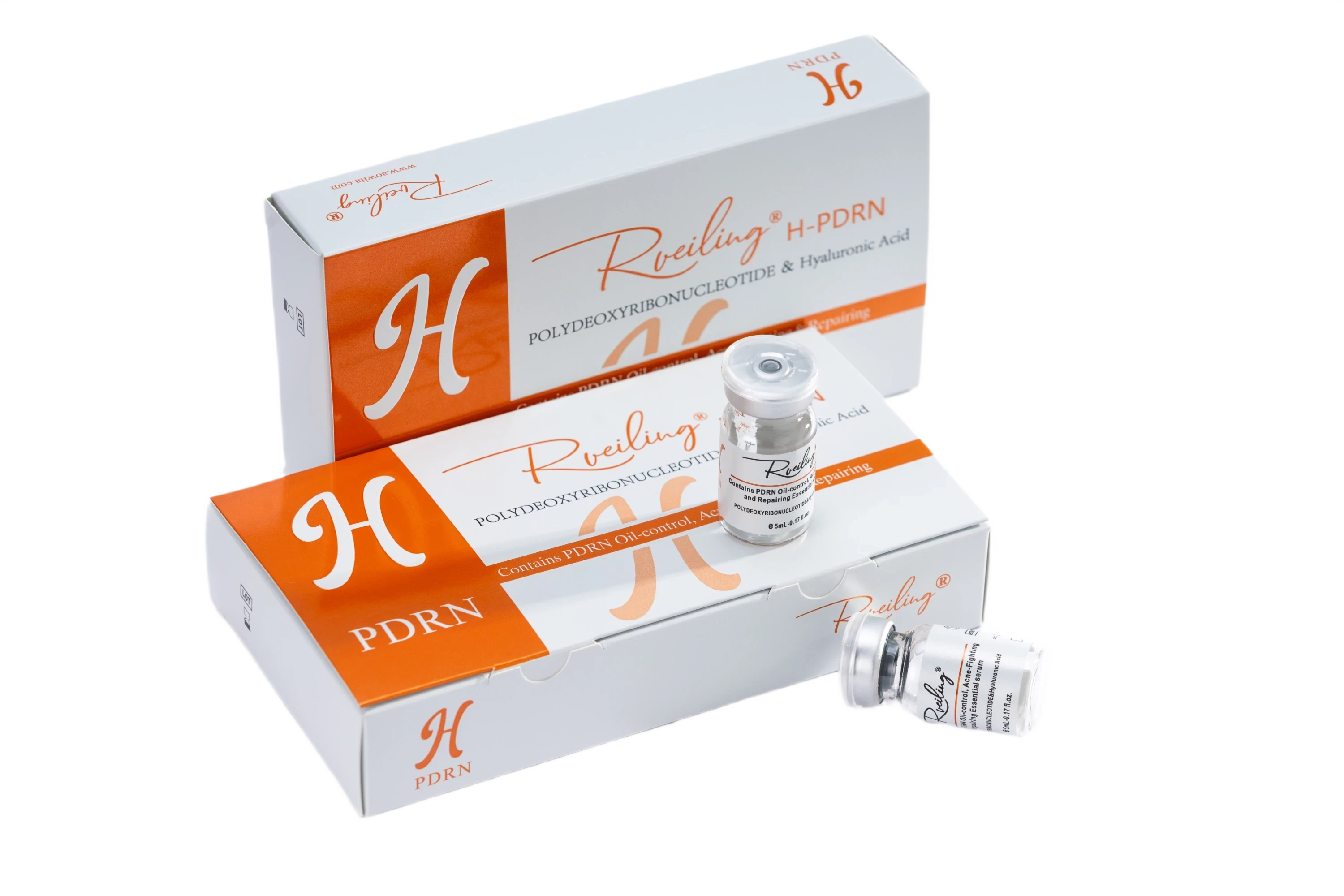 PDRN and hyaluronic acid serum for clinical aesthetic treatments