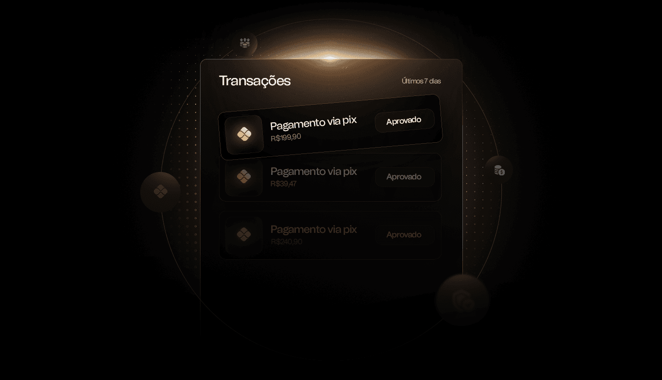 Transação via Pix com segurança