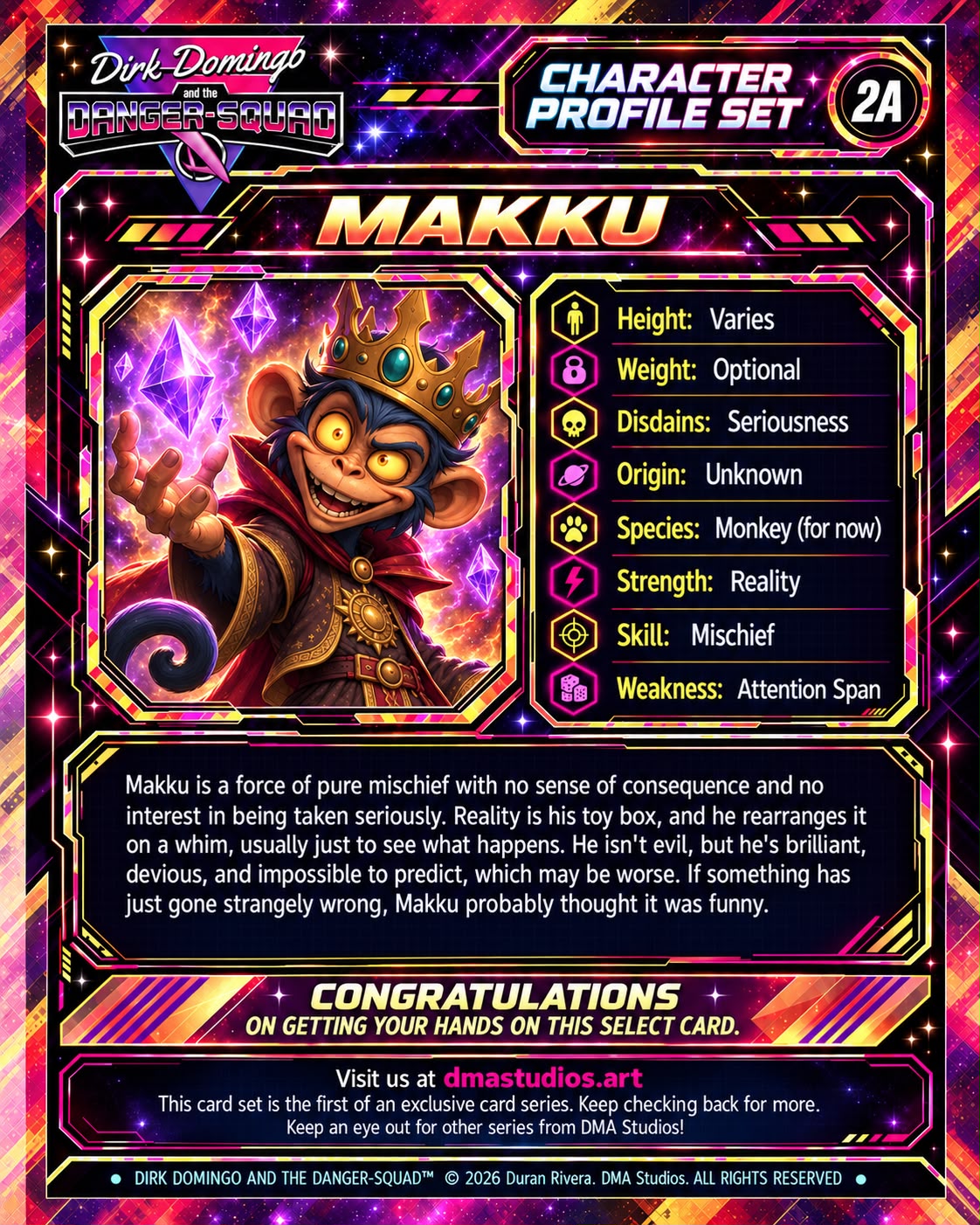 Makku card back