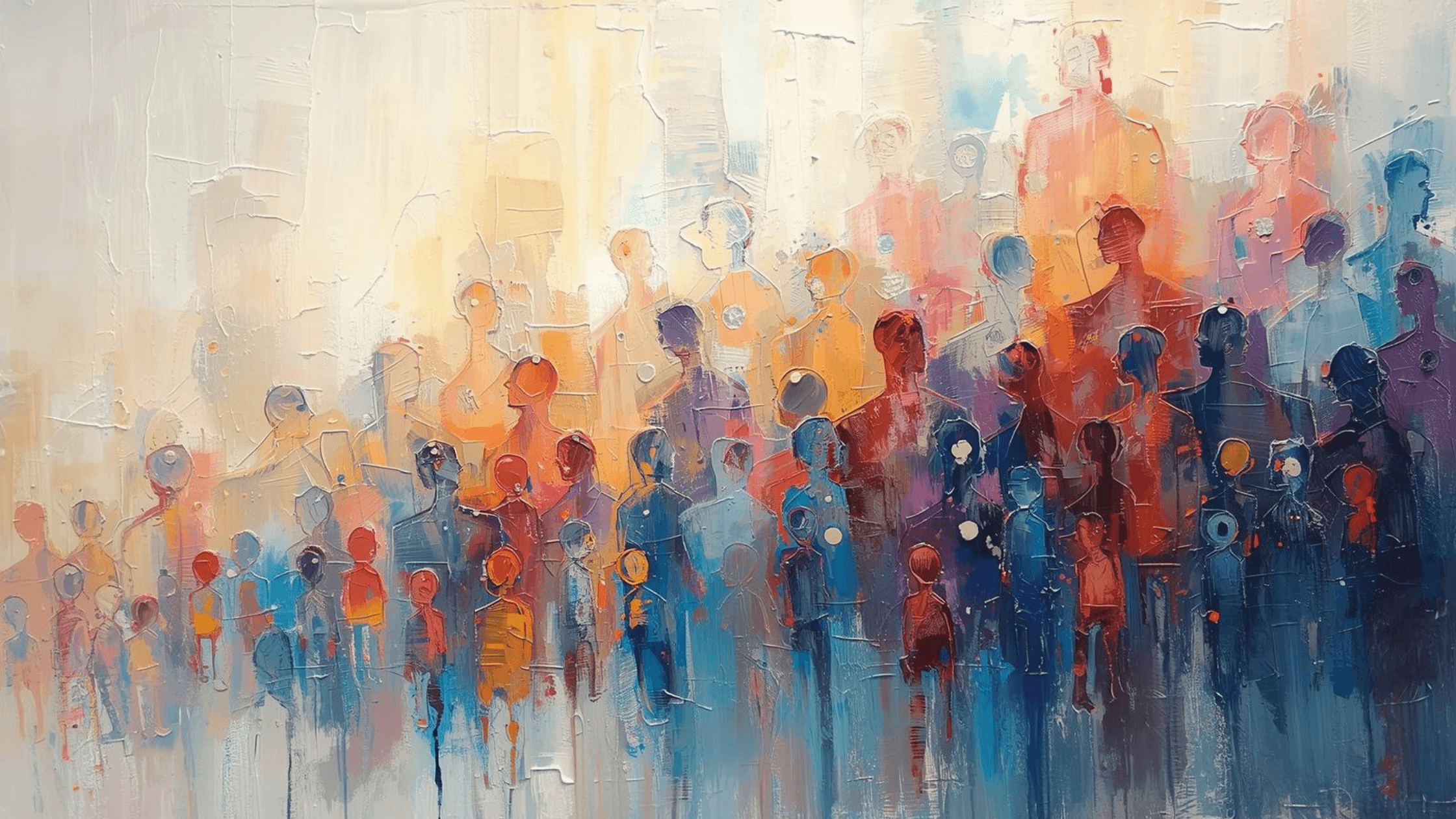 Abstract crowd symbolizing scaling challenges in traditional RPO models