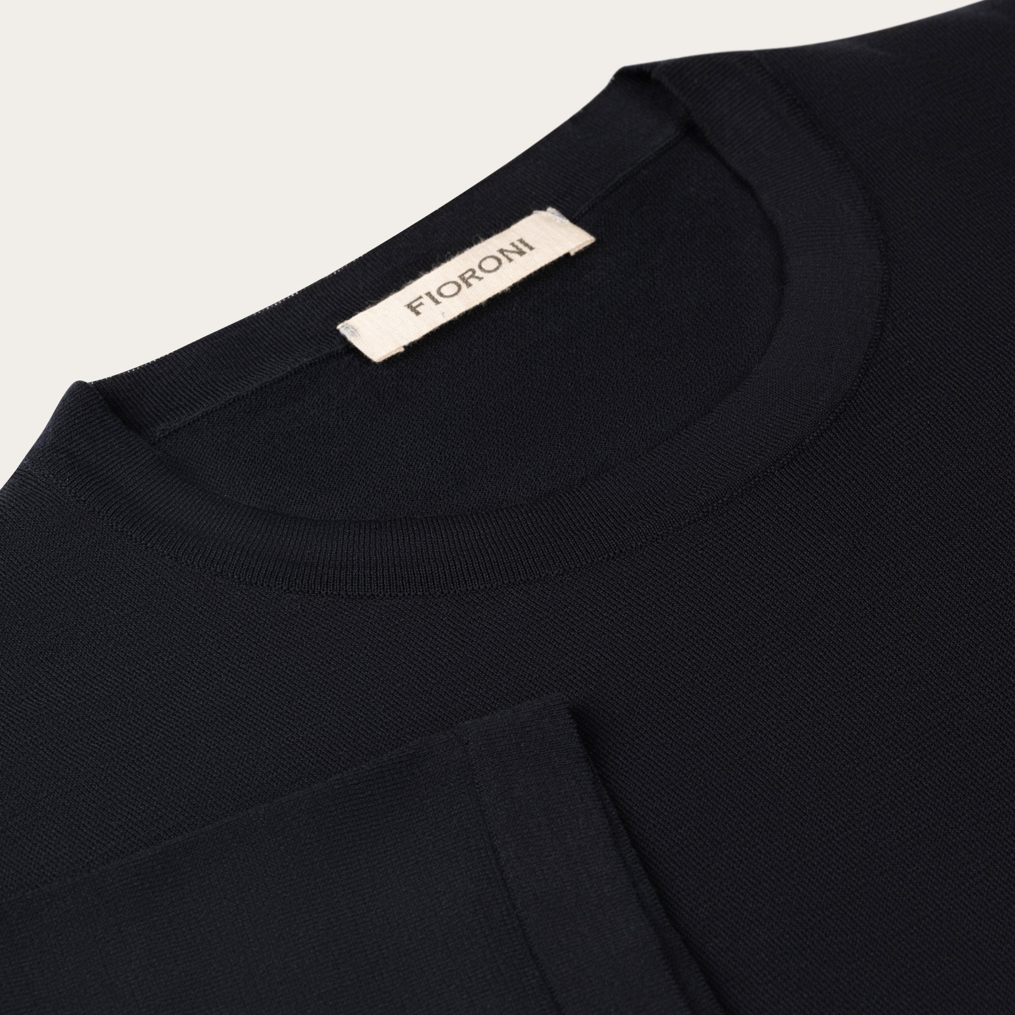 Lightweight Cotton T-Shirt style sweater - Mandelli UK