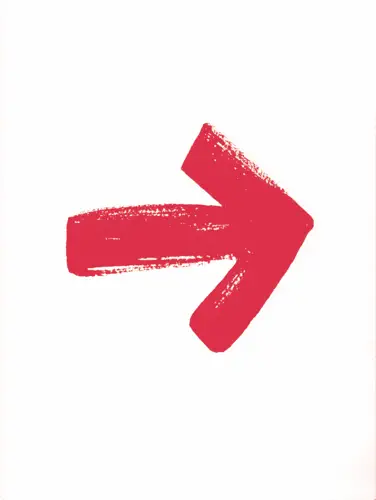Red arrow illustration