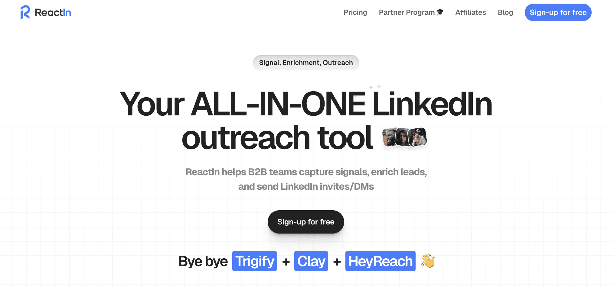 Reactin - Your ALL IN ONE LinkedIn outreach tool