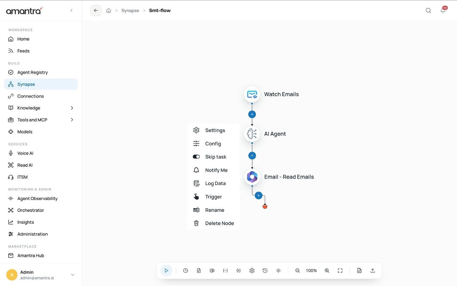 AIRA Hyperautomation product screenshot