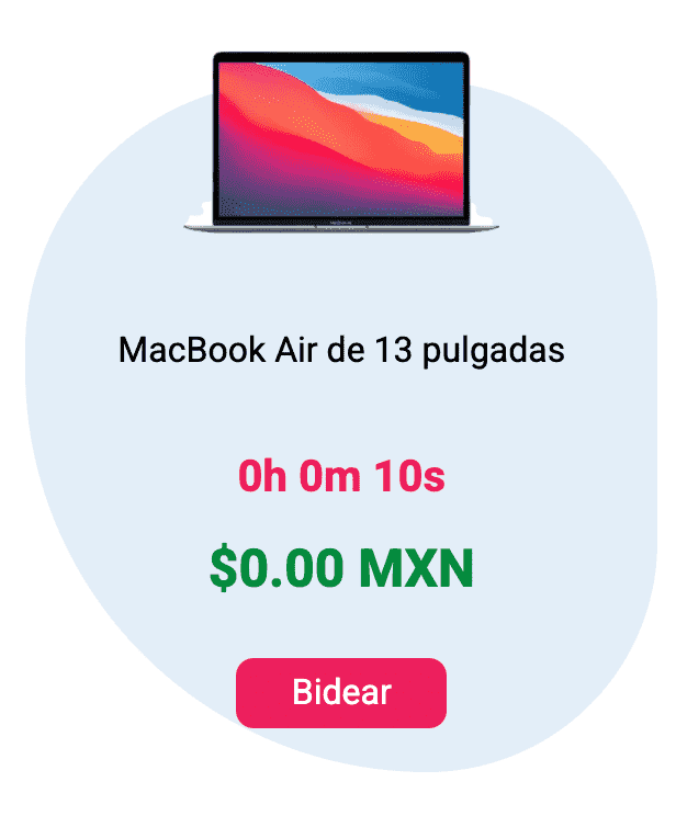 Ejemplo de producto en la app