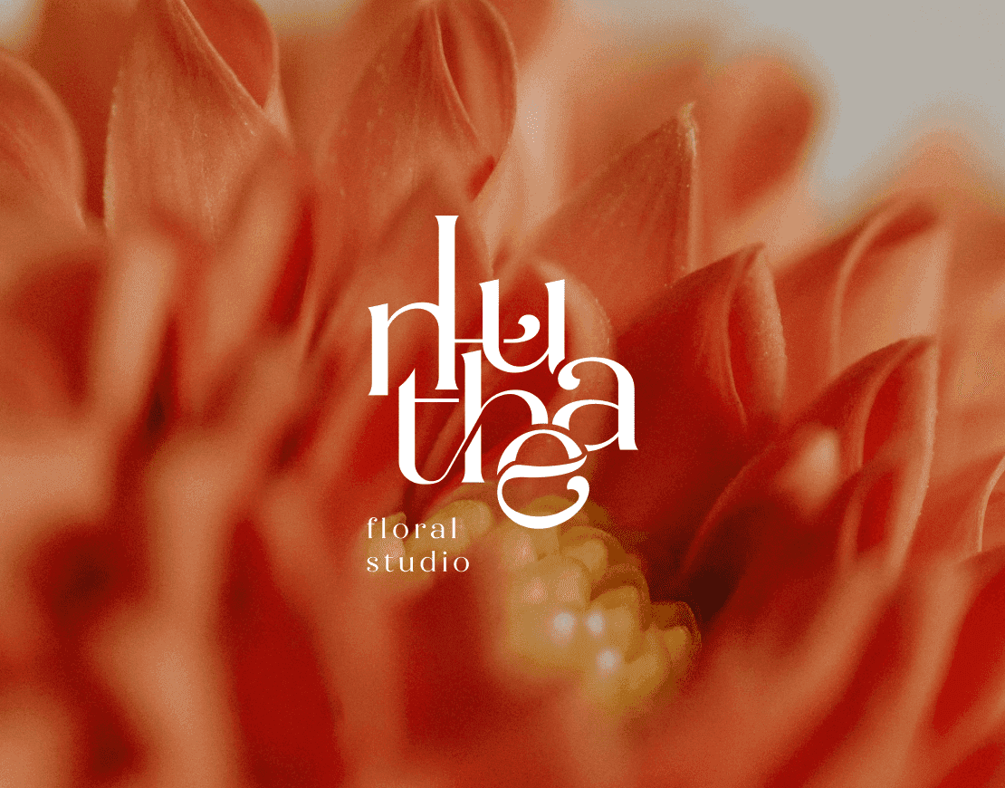 Lunthea 花藝品牌 Logo設計