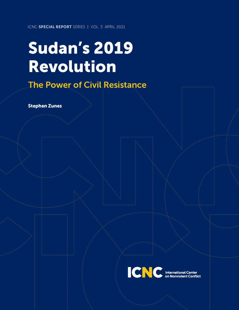Cover of Sudan’s 2019 Revolution: The Power of Civil Resistance