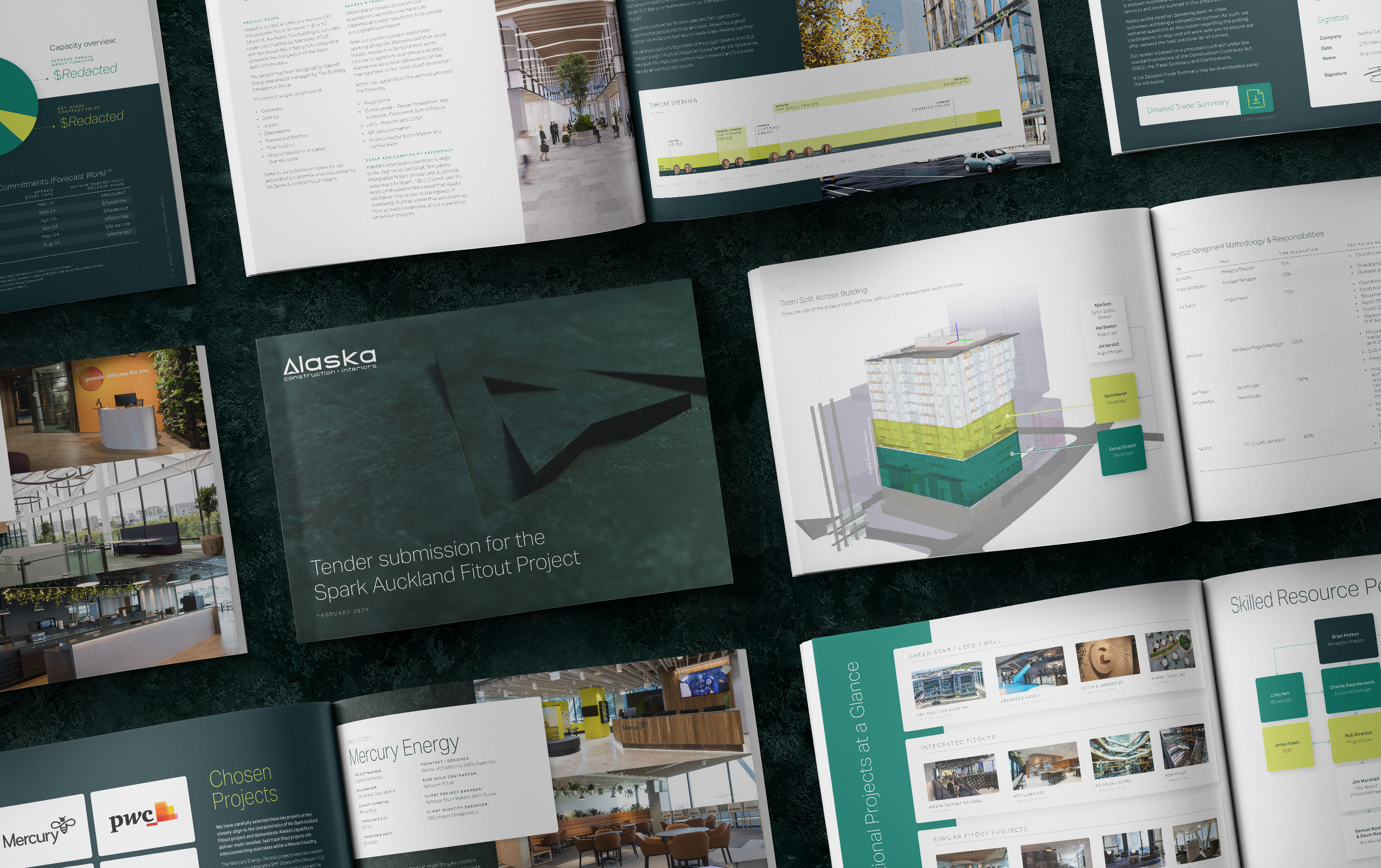 Alaska tender design