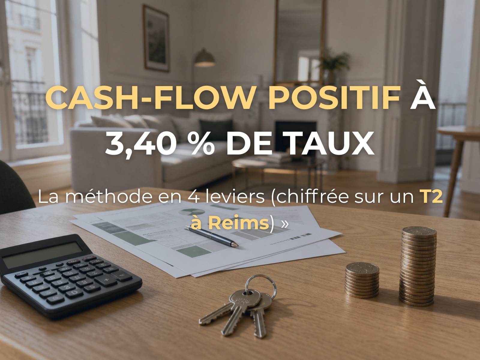 Cash-flow positif à 3,40 % de taux