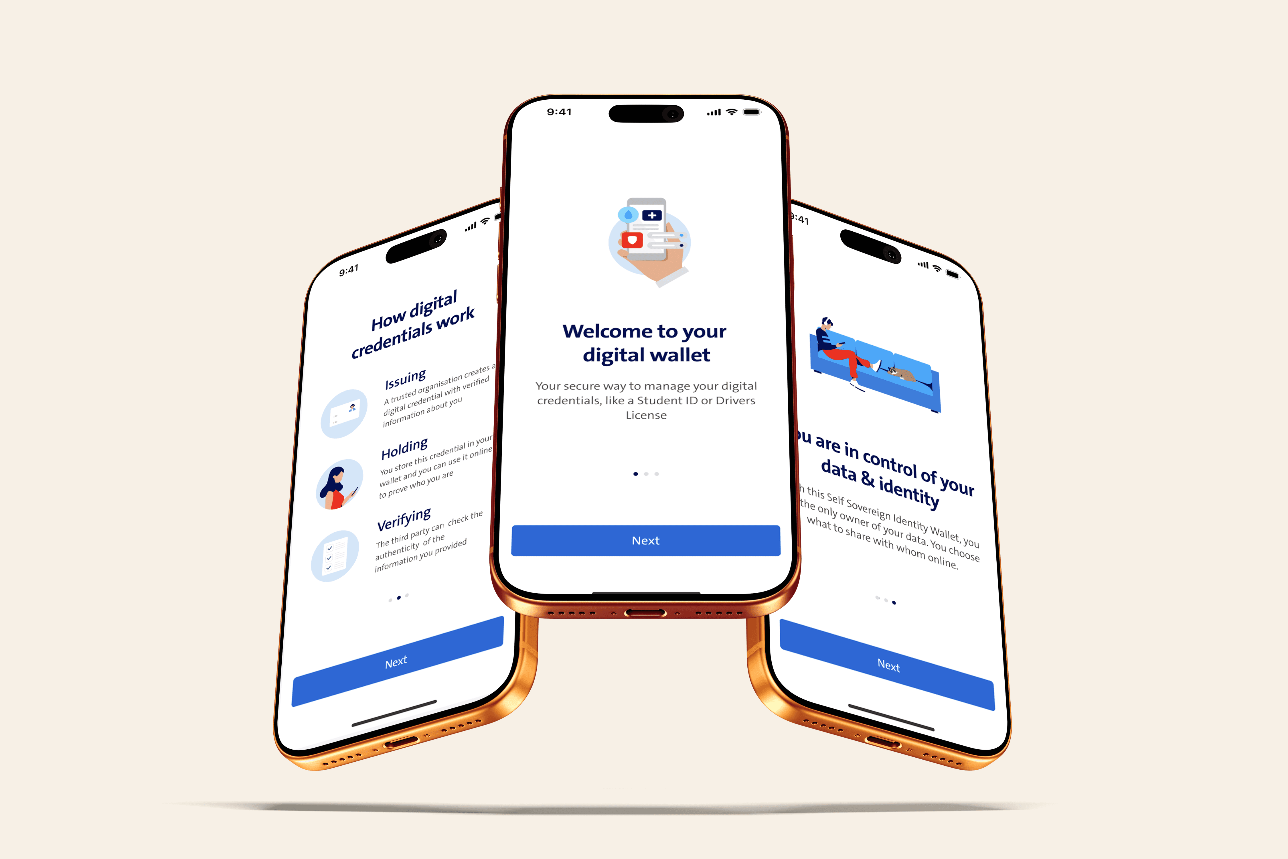 Mockup of 12Signs website on a MacBook, featuring bold tarot card illustrations — designed by Lunatique Design, set against a clear blue sky