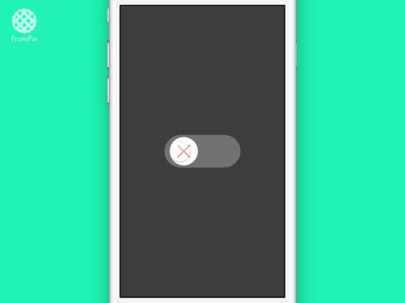 toggle button interaction