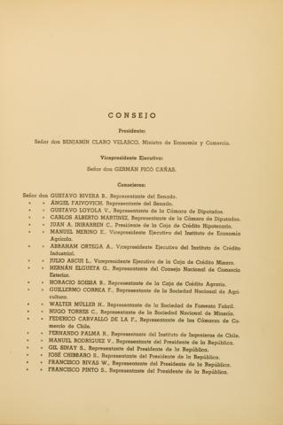 CORFO, Realizaciones 1950, 1951