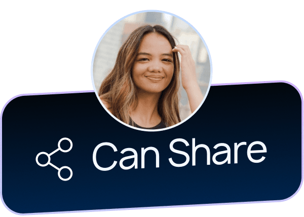 Illustration user can share contacts