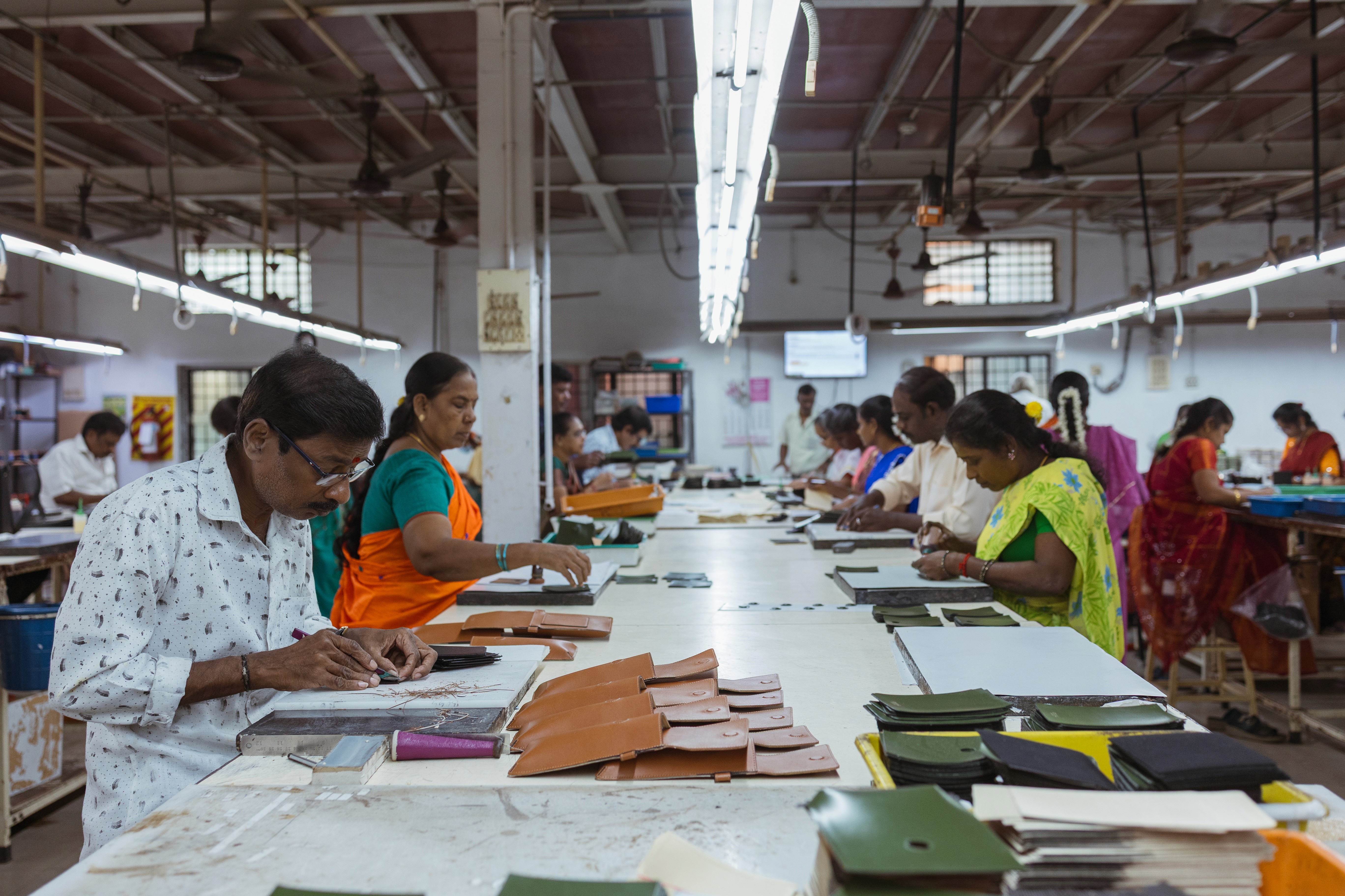 Leather Artisans working in Facility image