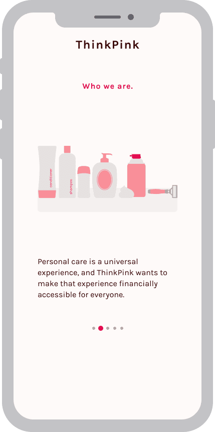 Mockup of the chatbot app opening the camera