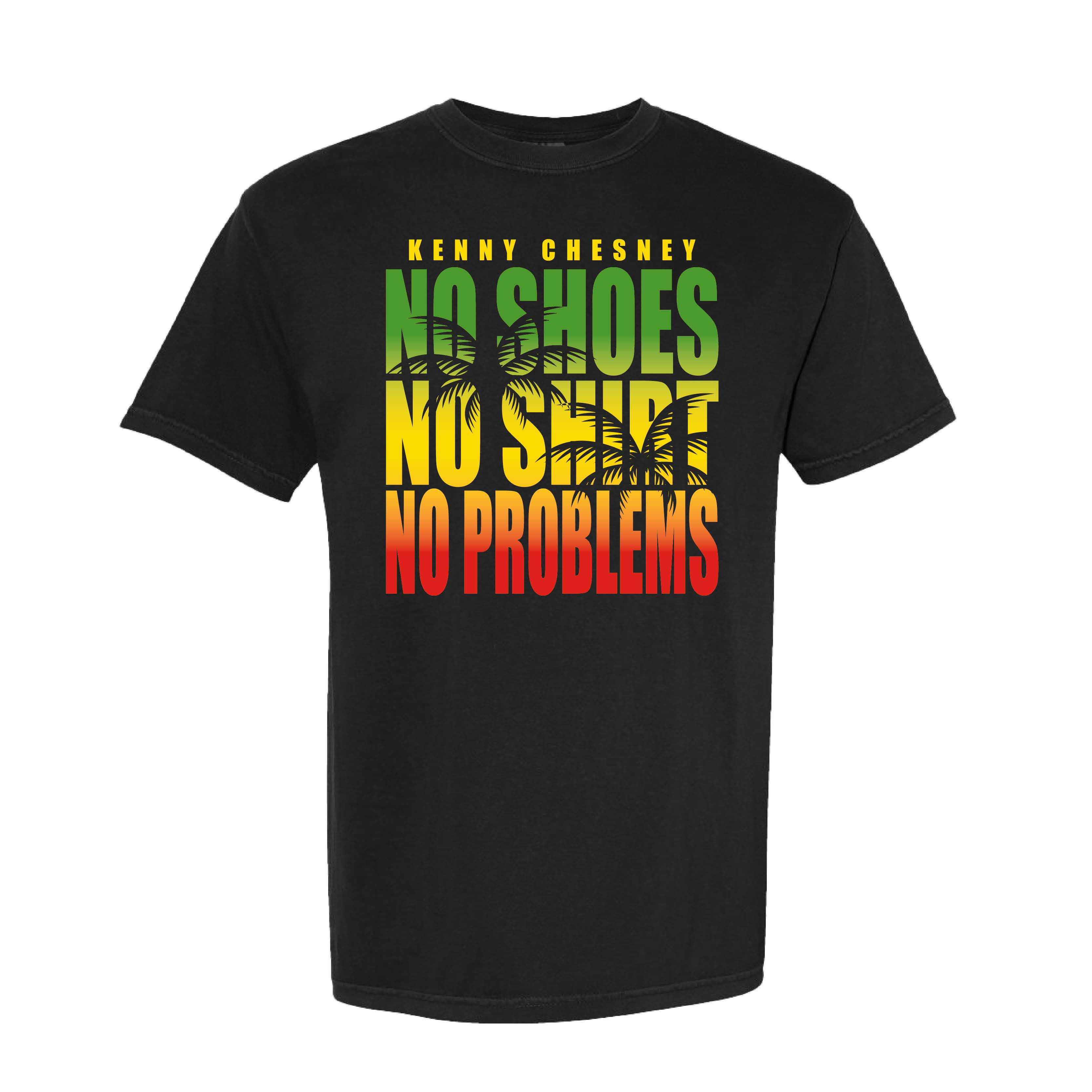 black t-shirt