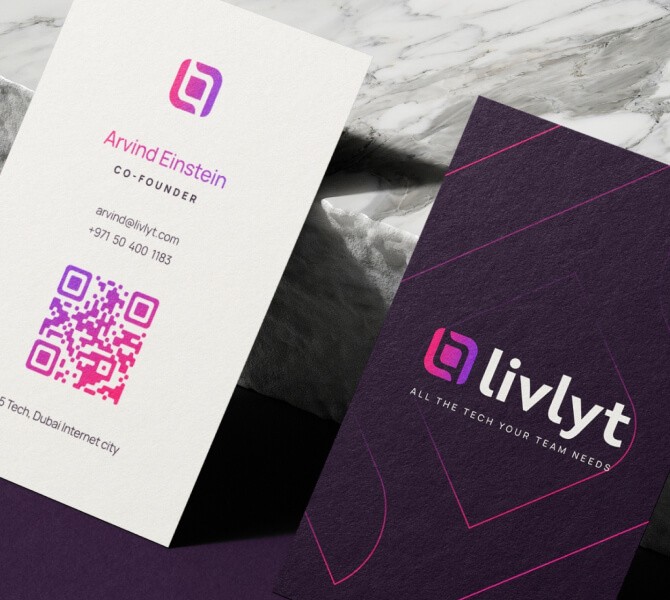 LivLyt Business Cards