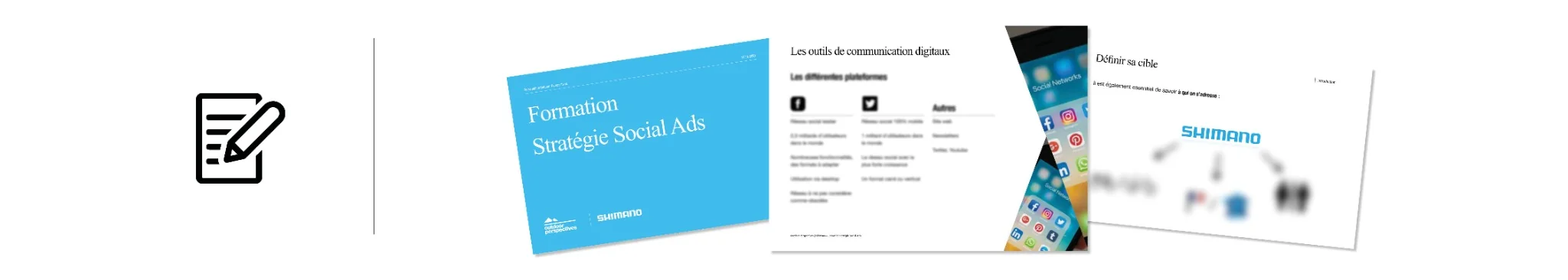 Résultats de la campagne social ads Shimano — formation et stratégie digitale Outdoor Perspectives