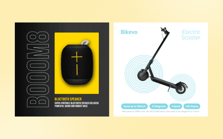 Beautiful Dropshipper product image templates