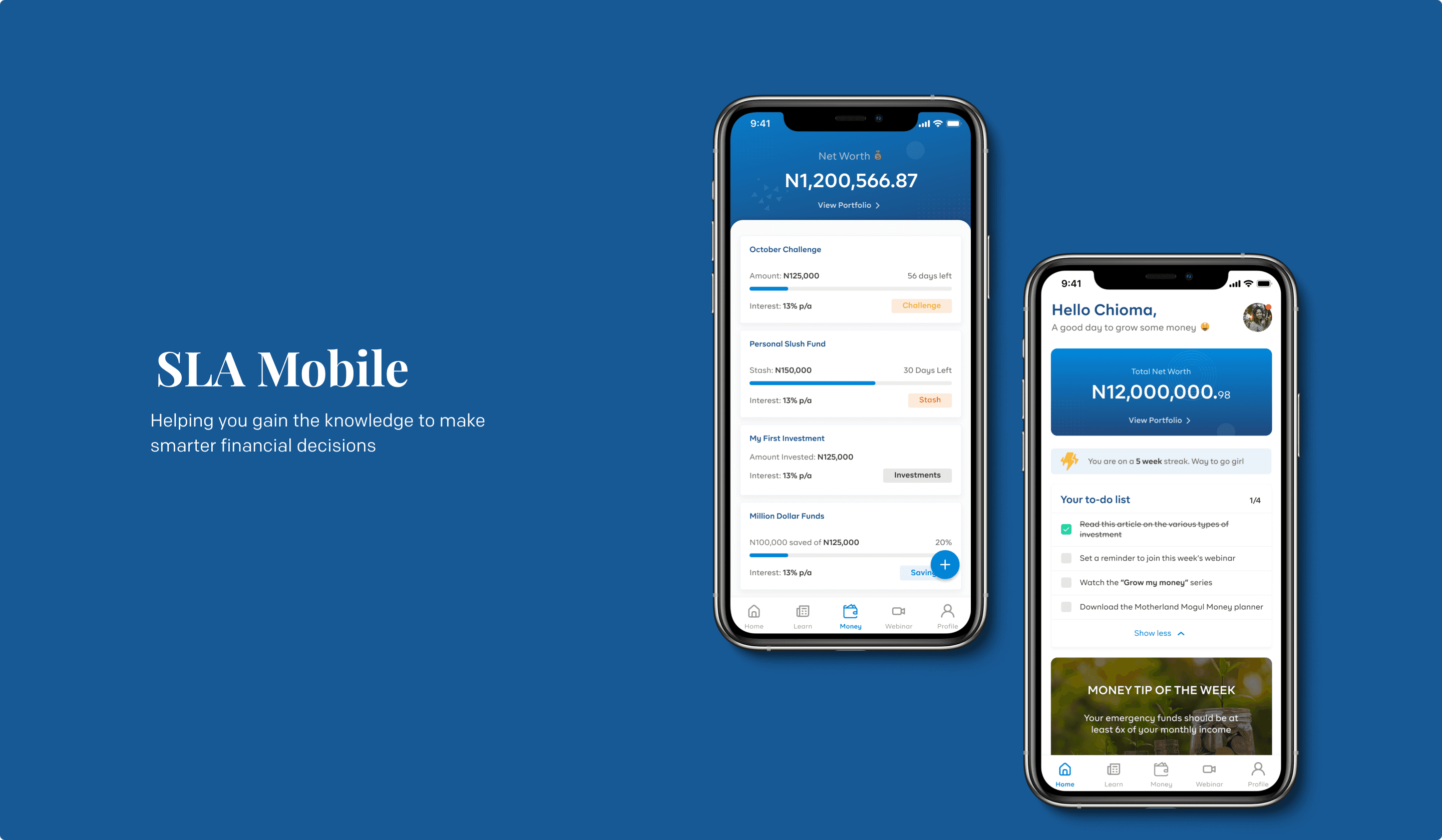 A mockup of an iPhone placed on a chair's back