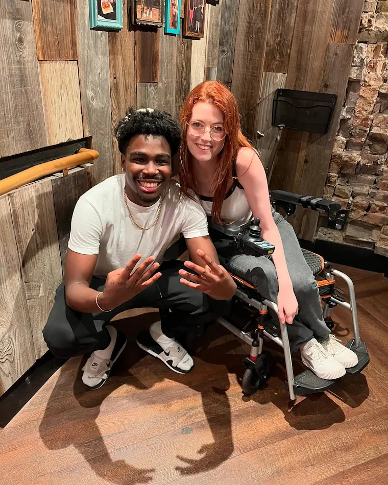 Fiona Cauley and Kam Patterson