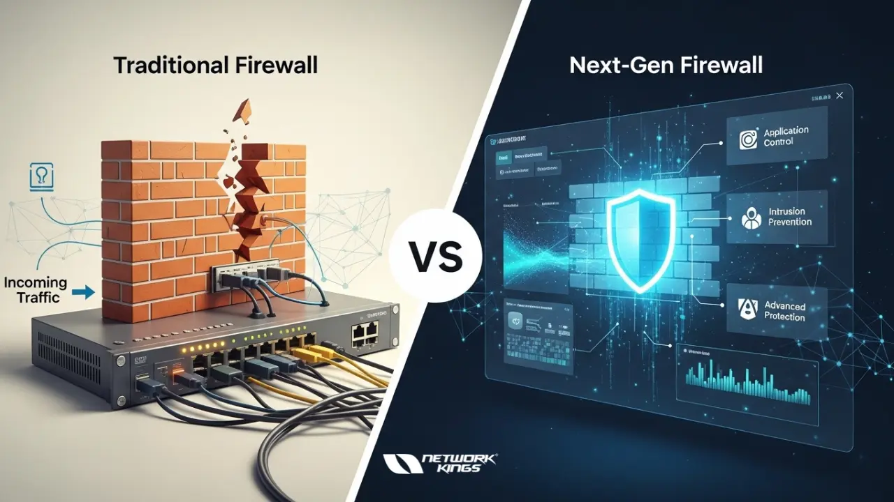 Next-Gen Firewall vs Traditional Firewall