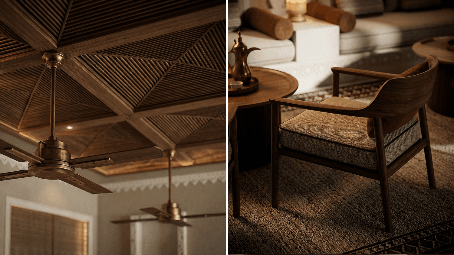 Interior render sitting area