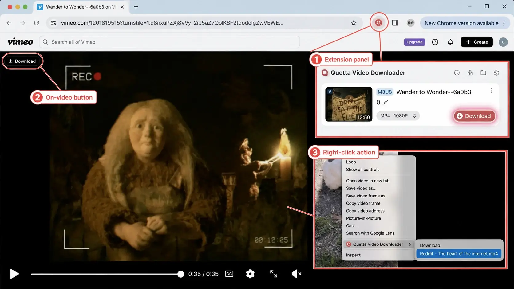 Three ways to open Quetta Video Downloader on PC