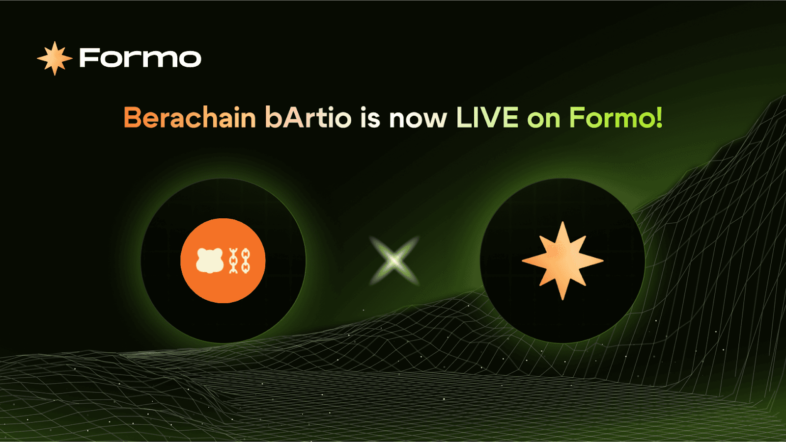 Berachain bArtio is now LIVE on Formo!