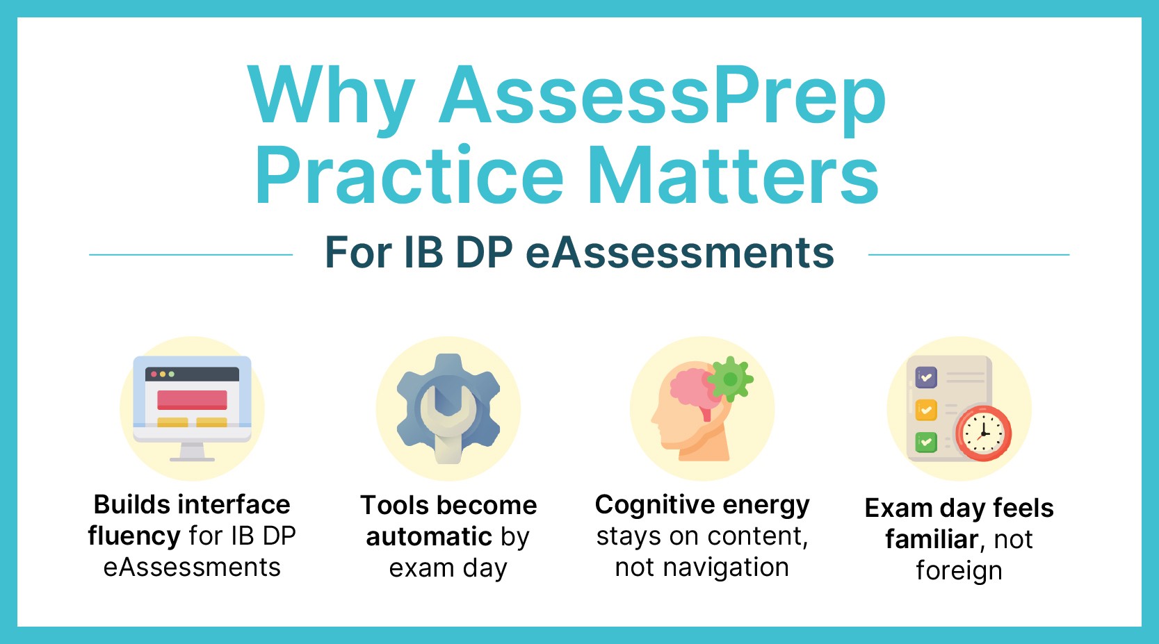Why practise on AssessPrep helps students with IB DP eAssessments