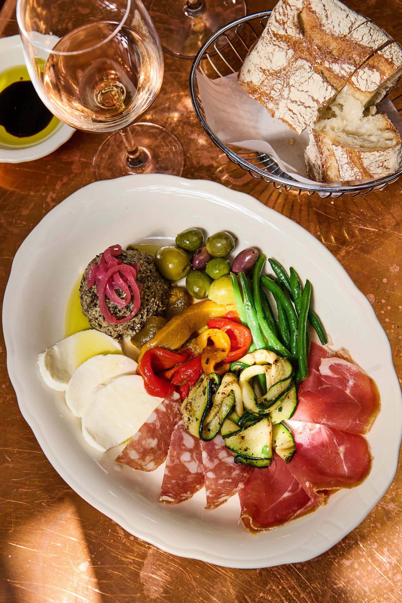 Antipasto platter
