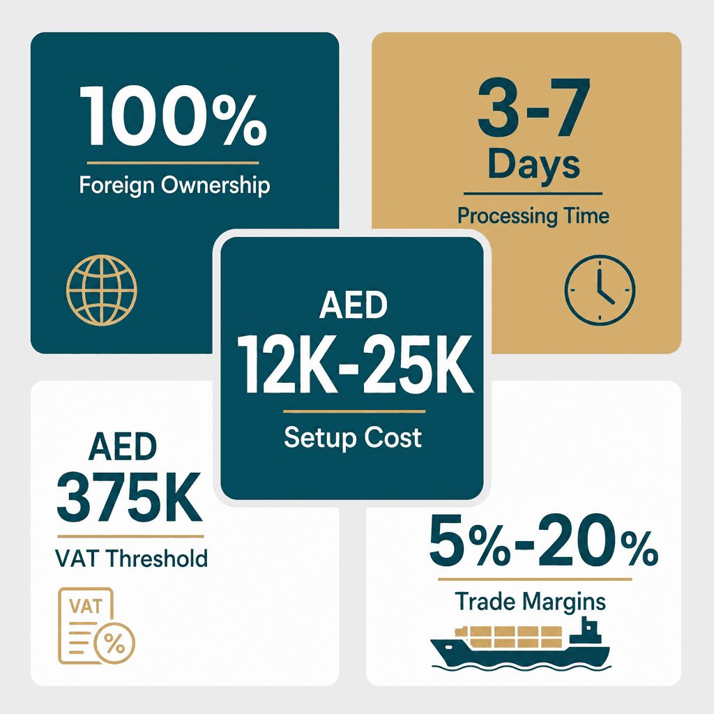 Infographic: Apply for a Cotton & Natural Fibers Trading License in Dubai