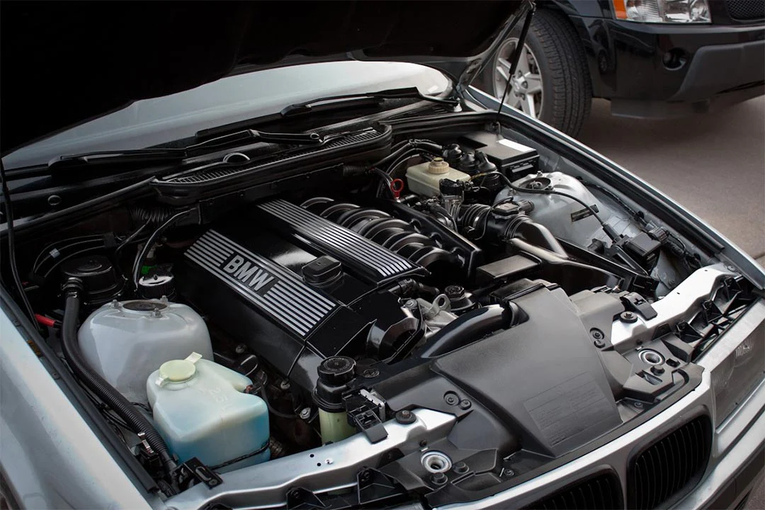 Engine bay detailing cleaning and degreasing components