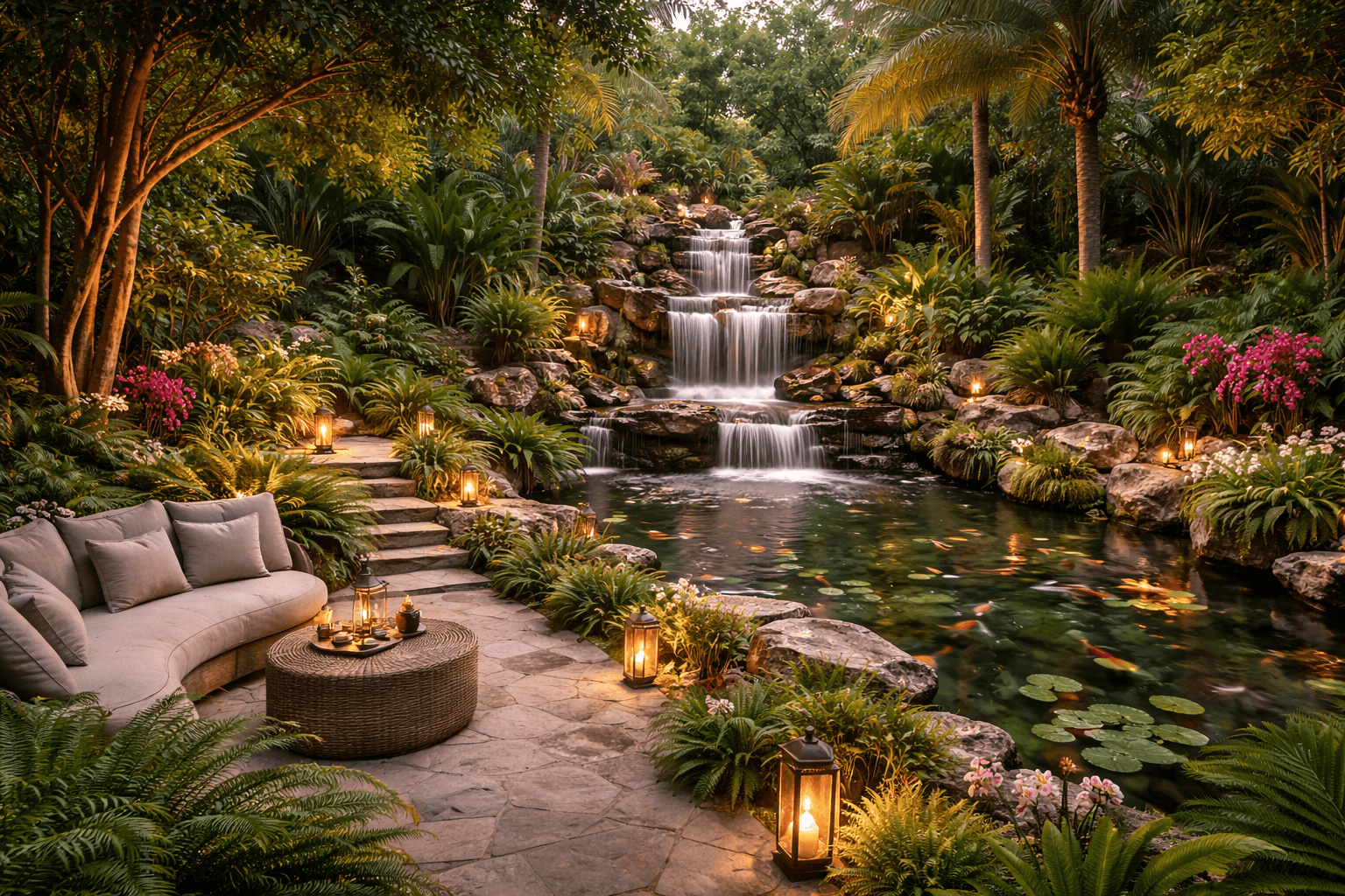 Lush private gardens in Ambala residences offering tranquil green landscapes and natural serenity