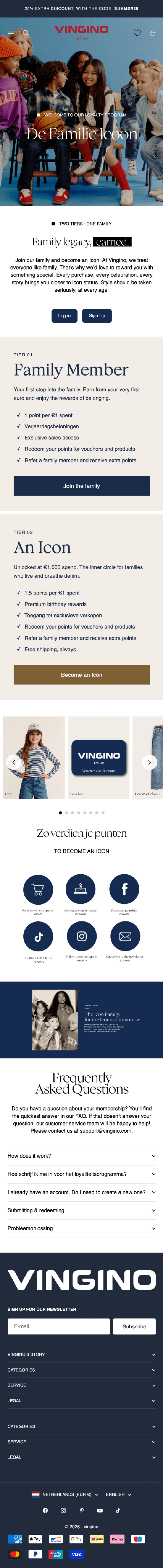 Branded loyalty program example