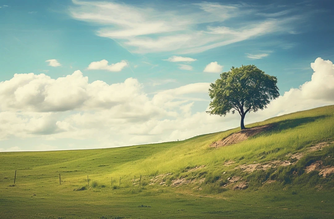 A beautiful nature scenery