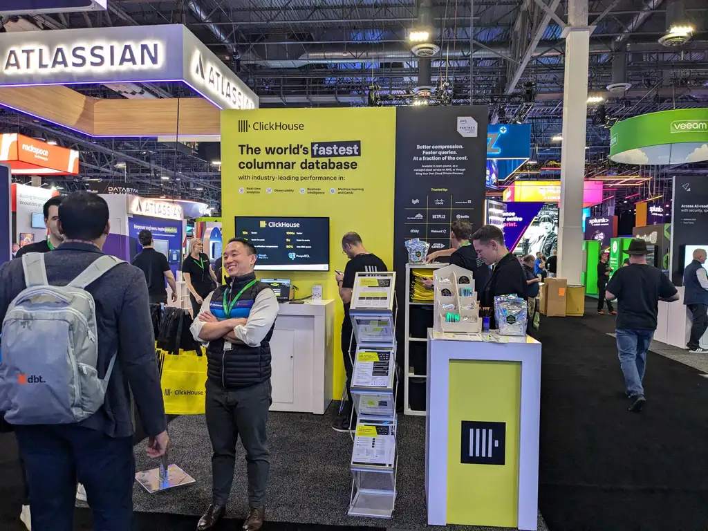 ClickHouse Event Booth