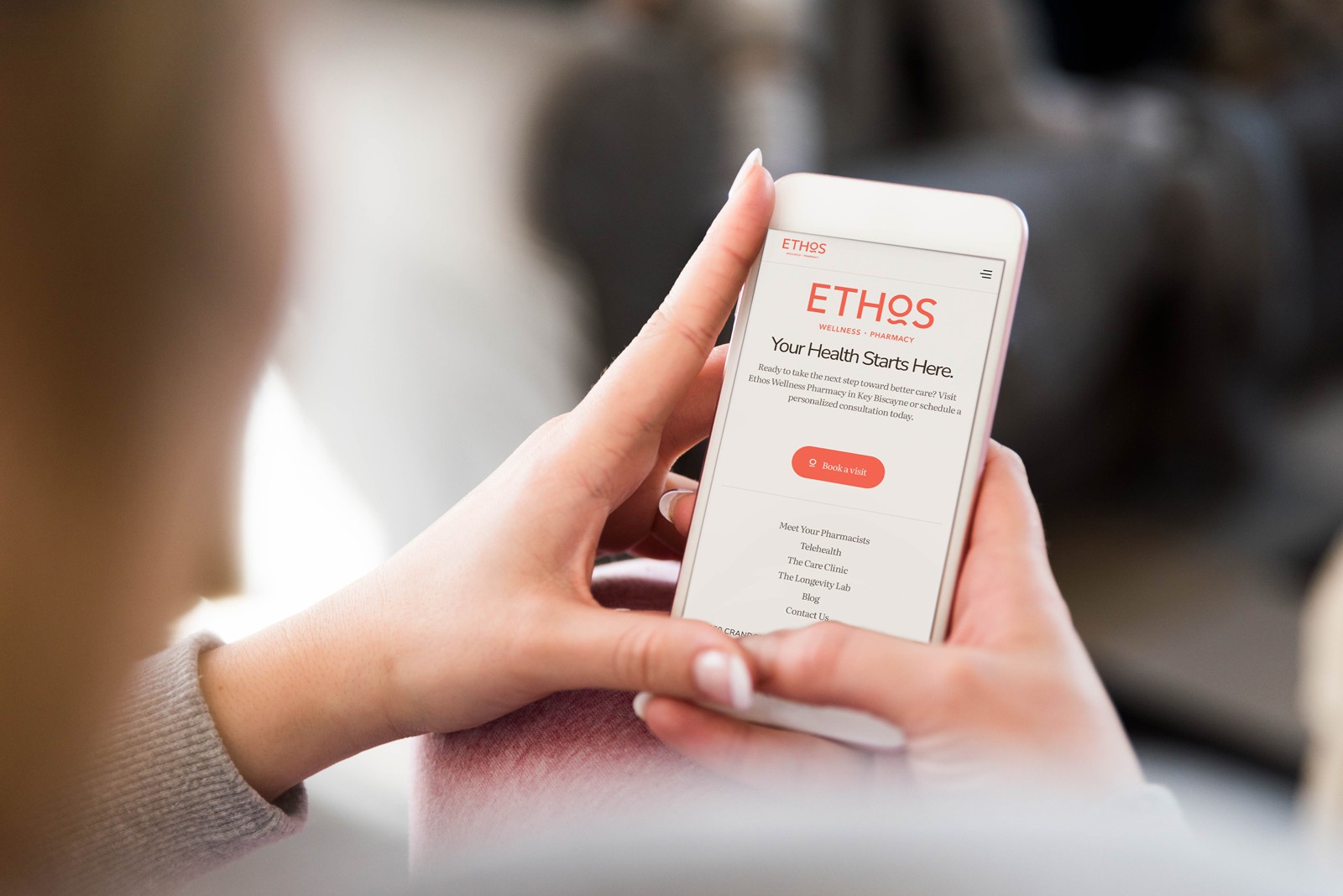 Ethos Wellness Pharmacy Responsive Website Design